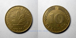 Alemania 5 Peniques 1971