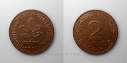 Alemania 2 Peniques 1979J