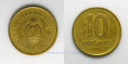 Argentina 10 centavos 1992