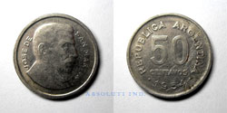 Argentina 50 centavos 1954