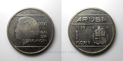 Aruba 1 Florin 1989