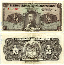 1/2 Peso 1948