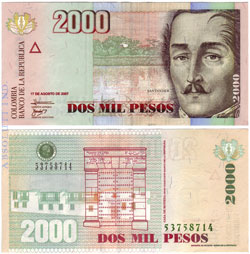 2000 Pesos 2007