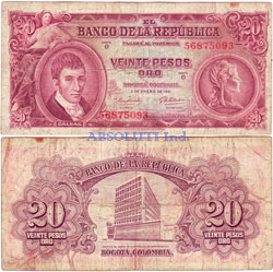 20 Pesos 1941