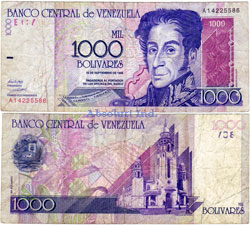 1000 Bolívares 1998