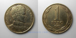 Chile 1 Peso 1979