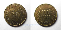 100 Pesos 1992 