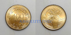 Colombia 100 PESOS 2013