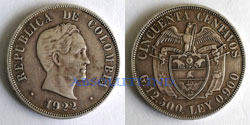 50 centavos 1922