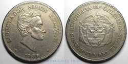 50 centavos 1958