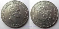 50 centavos 1962