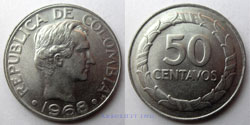 50 centavos 1968