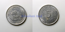 Cuba 5 centavos 1988