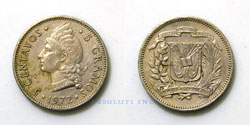 Republica Dominicana 5 centavos 1972