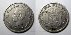 Ecuador 1 Sucre 1937