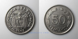 Ecuador 50 centavos 1963