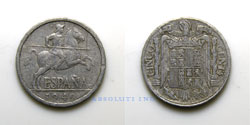 España 5 centavos 1945 