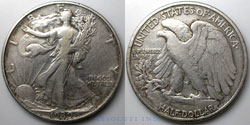 USA 1 Half Dollar 1939