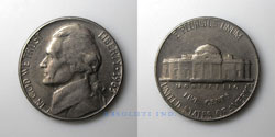 Estados Unidos 5 centavos 1964