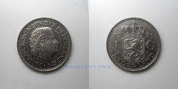 Holanda 1 Gulden 1971