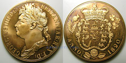 Medalla Inglaterra 1820