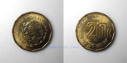 Mexico 20 centavos 1999