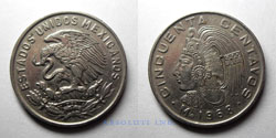 Mexico 50 centavos 1968