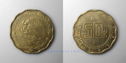 Mexico 50 centavos 1999