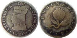 8 Reales 1820