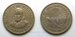 Nicaragua 50 centavos 1952