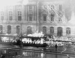 Incendio Tranvias 9 de Abril de 1948