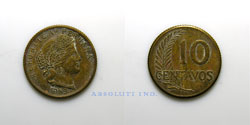 Perú 10 centavos 1963