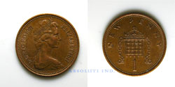 Inglaterra 1 New Penny 1971