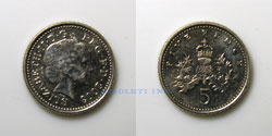 Inglaterra 5 Pence 2009