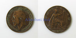 Inglaterra 1 Farthing 1928