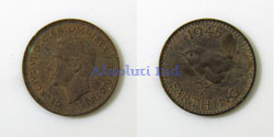 Inglaterra 1 Farthing 1945