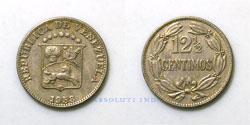 Venezuela 12 1/2 centavos 1958