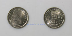 Venezuela 25 centavos 1977